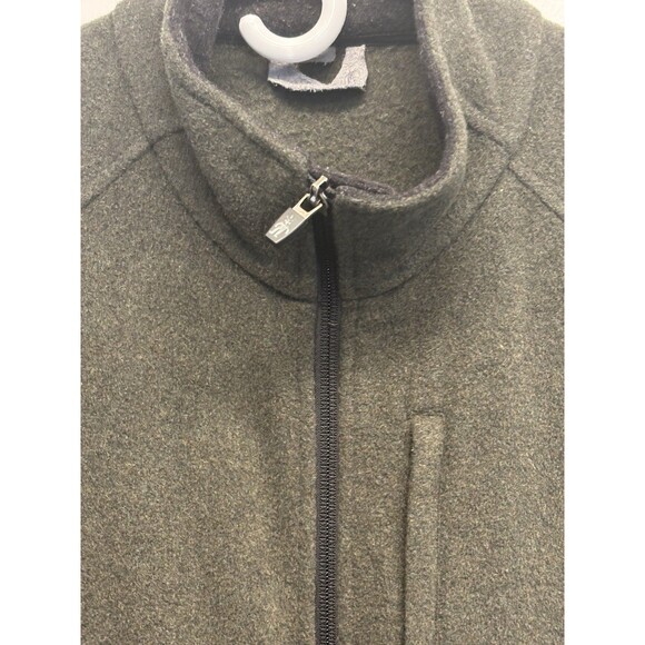 Smartwool Men’s Fleece Jacket Green Full Zip Sz M - Picture 4 of 12